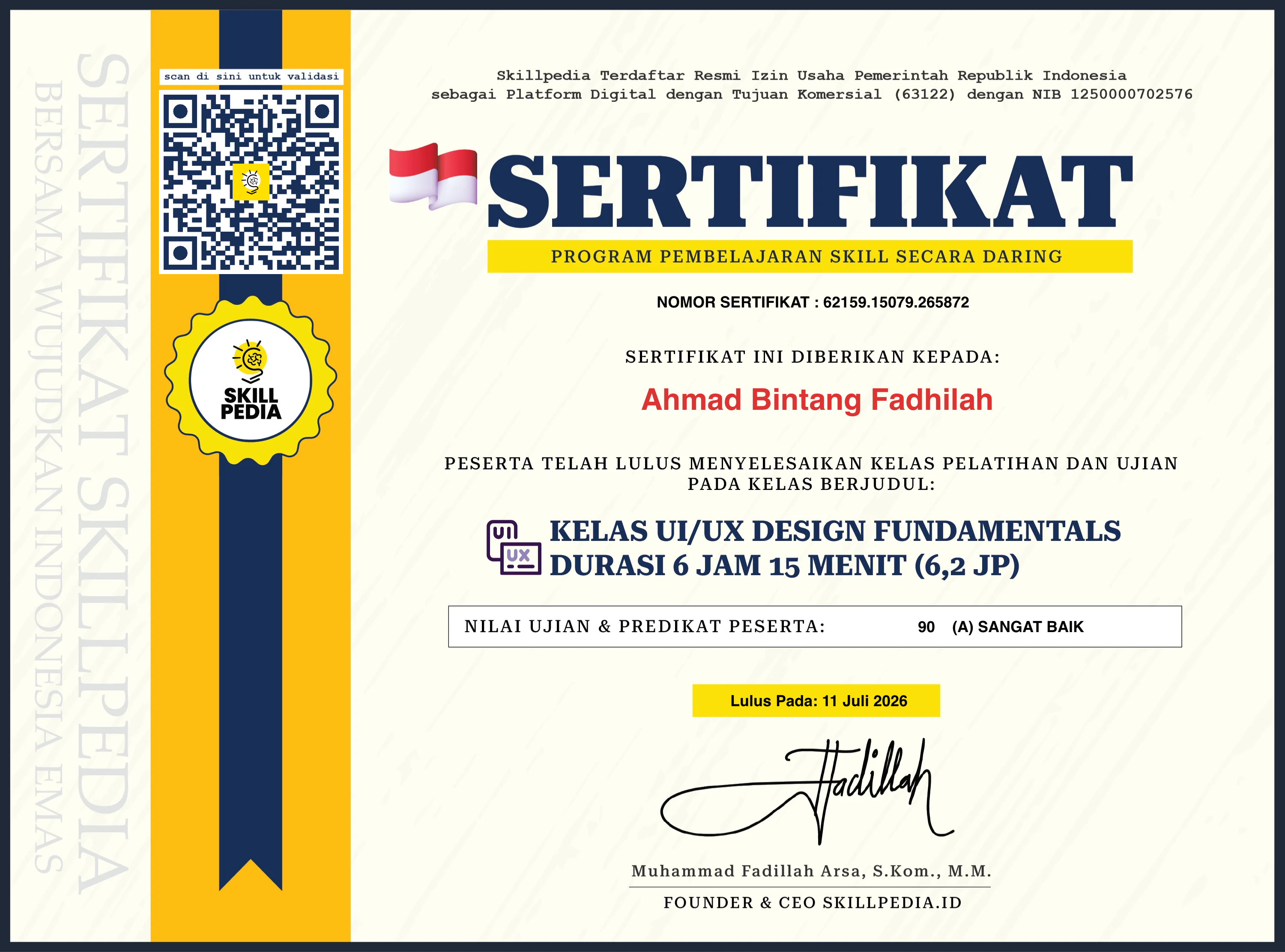 Sertifikat UI/UX Design Fundamentals